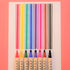 Kuretake Zig MS34008V Memory System Calligraphy Markers, Multicolor, 8-Pack
