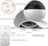 Elecstars Night Lights, Rechargeable Star Projector with Remote Control and Timer Auto Off Design, Rotating Projection Lighting Lamp, Room Decor. (White)€¦