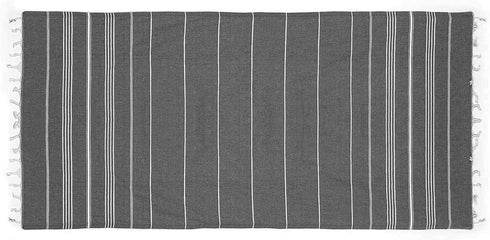 Realgrandbazaar Lucky Turkish Towels Beach Towels %100 Cotton - Pre Washed, No-Shrink, Quick Dry, Soft 39x71' Large Peshtemal, Turkish Towel, Set can be Made - Goqan by realgrandbazaar (Azure)