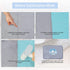 Sntieecr 3 PCS Sublimation Blank Door Mat Set for Grey, Sublimation Heat Transfer Welcome Mat Outdoor Indoor Entrance Non Slip Washable Mats for DIY Home Door Mat (23.6 x 15.7 Inche)
