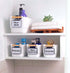 Clip On Labels for Storage Bins 20 Metal Basket Labels with Marker Pens, 20 Blank Cards for Personalized Cube Storage Bin Label Holder