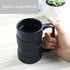 EPFamily 3D Cool Car Mug Tyre Tire Interior Durable Coffee Tea Cup Attractive Mugs Personalized Porcelain Gifts for Men Women Car Lover 14.5 oz Black