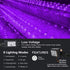 Joomer Purple Christmas Net Lights,12ft x 5ft 360 LED 8 Modes Adapter Bush Lights Connectable Mesh Netting Lights for Christmas Trees, Bushes, Wedding, Garden, Outdoor Decorations,Green Wire
