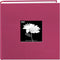 Pioneer Photo Albums Holds 200 Photos, Bright Pink, 4" x 6"