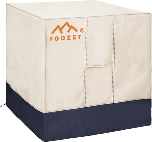 Foozet Air Conditioner Cover for Outside Units, AC Cover for Outdoor Central Unit Square Fits up to 36 x 36 x 39 Inches