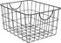 Spectrum Diversified 08410 Wire Pet, Toy, Office, Dorm Storage Bin Organizer, Utility Basket, One Size, Black