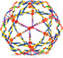 4E's Novelty Expandable Breathing Ball Toy Sphere for Kids & Adults, Expands from 5.6" to 12" - Kids Calming Fidget Toys, Yoga Relaxation Accessories