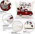 Hexagram Valentines Day Pillow Covers 18x18 Set of 4, Linen Decorative Valentines Day Pillows for Sofa Buffalo Plaid Cusion Case Outdoor Decor
