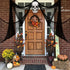 Yunfan Halloween Creepy Cloth Spooky Halloween Decorations Haunted House Party Outdoor Decor Supplies Backdrops for Garden,Doorways,Yard,Indoor,Windows