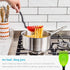 Dreamfarm Holey Spadle | Non-Stick Cooking Spoon & Serving Ladle with Holes | Dreamfarm Blue