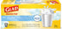 Glad Small Trash Bags - OdorShield 4 Gallon White Trash Bag, Gain Fresh Scent with Febreze - 26 Count (Package May Vary)