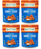 Rhythm Superfoods Crunchy Carrot Sticks, Sea Salt, Organic and Non-GMO, Vegan/Gluten-Free Superfood Snacks, 1.4 Ounce (Pack of 4)