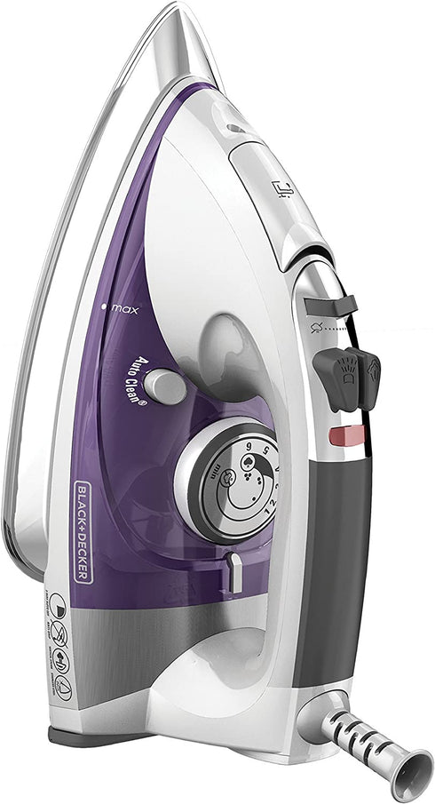 BLACK+DECKER IR1350S with Extra Large Soleplate, 13.2" x 16.3" x 7", Purple