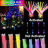 60 PCS Glow in the Dark Party Supplies Glow Sticks Bulk 2020 New Year LED Party Favor Light Up Toys Kid/Adults 50 Glow Sticks Necklaces Bracelets / 5 Light Up Glasses/ 5 Led Flower Crown
