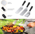 Blackstone Griddle Accessories Kit,14 PCS Griddle Grill Tools Set for Blackstone and Camp Chef,Enlarged Spatulas, Basting Cover, Scraper,Tongs,Grill Spatula Kit for Outdoor Camping Barbecue Teppanyaki