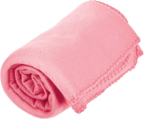 Imperial Home Cozy 50 X 60 Fleece Throw Blanket -Pink