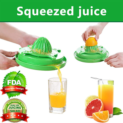 Salad Cutter Bowl, Salad Chopper Bowl, Fruit Vegetable Cut Set, Vegetable Drain Bowl, Upgraded Juice Making and Salad Make, Fresh Salad Slicer, Approved for Kitchen