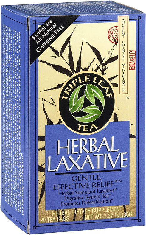 Triple Leaf Tea Herbal Laxative - 20 Tea Bags
