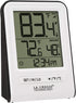 La Crosse Technology 308-1409WT-CBP Wireless Temperature Station with Time,White,