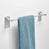 Beelee SUS 304 Stainless Steel Brushed Nickel 4-Piece Bathroom Accessory Set RUSTPROOF Towel Bar Coat Hook Toilet Paper Holder Towel Ring Wall Mount No Drilling Self Adhesive Glue