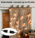 Outdoor String Lights 30+3 G40 Globe LED Bulbs, Panaromia 41FT Waterproof Shatterproof Patio Hanging Lights for Indoor Outside Garden Home Christmas Xmas Warm White