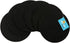 OrganiHaus Cotton Rope Woven Placemats | Round Placemats Set of 6 | Heat Resistant and Absorbent Fabric Rustic Placemats for Dining Table Mats or Countertop Protection - Full Black