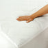 Royale Linens Full Size Mattress Pad - Mattress Cover - Quilted Fitted Mattress Protector - Deep Pocket Fits Up to 16 Inch - Mattress Topper - Soft & Breathable - Dorm Home Hotel (54x75 Inches, White)