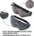 YnM Weighted Eye Mask for Sleep, Relaxation, Cooling Bamboo & Cozy Minky Dual-Sided Weighted Sleep Mask with a Romvable Insert Filled with Glass Beads, 1lb