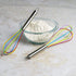 Cooking Light 2 Piece Silicone Whisk Set Multicolor Kitchen Tools, 11" and 9" Balloon