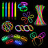 Glow Sticks Party Pack - 240 PCS That Includes, 100 Pcs 8 Inch Glow sticks,10 Pcs Ultra-Bright 6 Inch Glow Sticks, And All Exciting Accessories Create Glow In The Dark Necklaces, Bracelets, Glasses, Headbands, Balls, Flowers And Much More, Neon Light Sti
