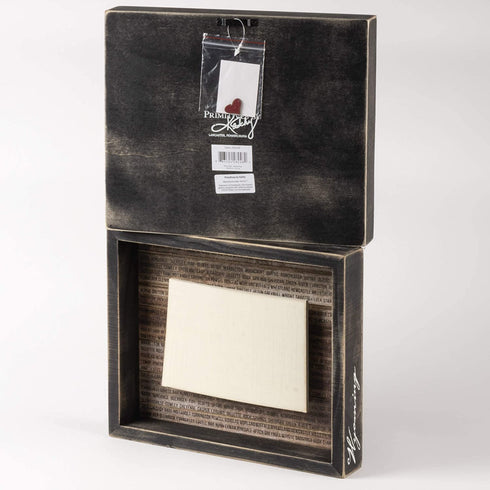 Primitives by Kathy Wanderlust Inset Box Sign, Wyoming