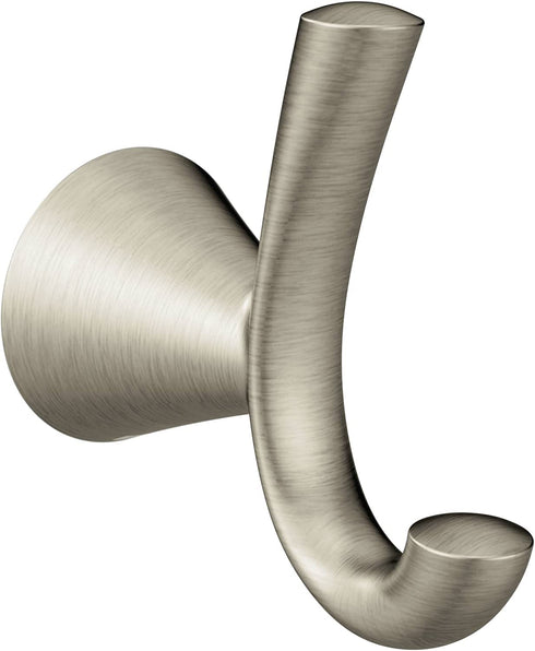 Moen YB2303BN Glyde Robe Hook, Brushed Nickel