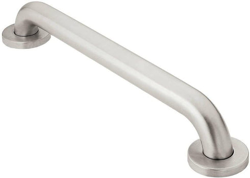 Moen 8912 Home 12-Inch Bathroom Grab Bar, Stainless Steel