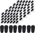 60 Pairs Adhesive Eyeglass Nose Pads Soft Foam Nose Pads Self Anti-Slip Eyeglass Nose Pads Thin Nosepads for Eyeglasses Sunglasses (Black)