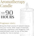 CLCo. by Candle-Lite Company Scented Mahogany Teak Single-Wick Jar Candle, 14 oz, Off White