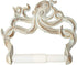 Decorative Cast Iron Octopus Toilet Paper Roll Holder Wall Mounted Octopus D©cor for Bathroom Kraken, Nautical Bathroom Accessories Easy to Install with Included Screws and Anchors - Rust White