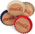 TII Metal Coasters S/4, red white blue