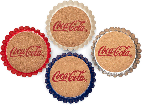 TII Metal Coasters S/4, red white blue