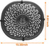 Upgraded Air Fryer Crisper Plate For PowerXL Gowise 7QT Air Fryers with Rubber Bumpers, Nonstick Coating Grill Pan Plate, Air Fryer Rack Replacement Parts Accessories, Dishwasher Safe
