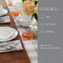 Elrene Home Fashions Farmhouse Living Buffalo Check Napkin Set of 4, 20" x 20", Gray/White 4