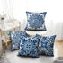 Throw Pillow Covers,Decorative Pillows,Pillow Covers 18x18,Couch Pillows,Throw Pillows,Blue Pillow Covers,Outdoor Pillows,Outdoor Pillow Covers,Bed Farmhouse Patio Sofa Pillows for Living Room Set 4