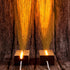 Mudder 2 Pieces 6 Inch Wooden Light Display Stand Led Base Art Lights Display Pedestal Crystal Wood Lighted Base Stand for 3D Laser Glass Resin Birthday Valentine Day, Commencement Ceremonies