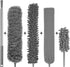 Microfiber Duster with Extension Pole (30-100 inches) Set, 3 Cleaning Head and 1 Mini-Duster (10-31 inches). Cleaning for Furniture, Ceiling Fan, Cobweb, Cars, Gap, Back of The Sofa, Ceilings€¦
