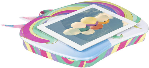 LapGear Lap Pets Lap Desk for Lil' Kids - Unicorn - Fits up to 11.6 Inch laptops - Style No. 46747,14. 5" X 11. 3"