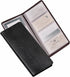 TOPS Cardinal Sewn Vinyl 96 Card File, Black (34422)