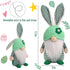 Easter Gnomes Decorations, 2 Pcs Plush Easter Bunny Handmade Swedish Tomte Elf Stuffed Doll Rabbit Gifts Cute Easter Faceless Dwarf Bunny Household Ornaments, Home Decor