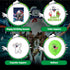 Ghostbusters Party Supplies Theme Birthday Decorations Include Birthday Banner, Cake Topper, Balloons, Stickers Ghostbusters Party Favor Pack Set For Boys and Girls