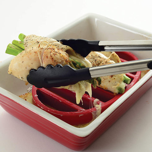 Norpro 12-Inch Grip-EZ Tongs, 12 Inch, Silver