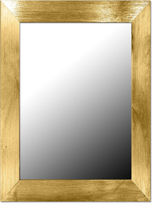 Home Basics Mirror, Gold