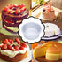 4 Inch Cake Pan, Set of 8, Anodized Aluminum Round Cake Pans with 100 Pcs Parchment Paper Tins Baking Pan for Cheese Cake, Pizza, Quiche, Non Toxic, Leakproof, Easy Release